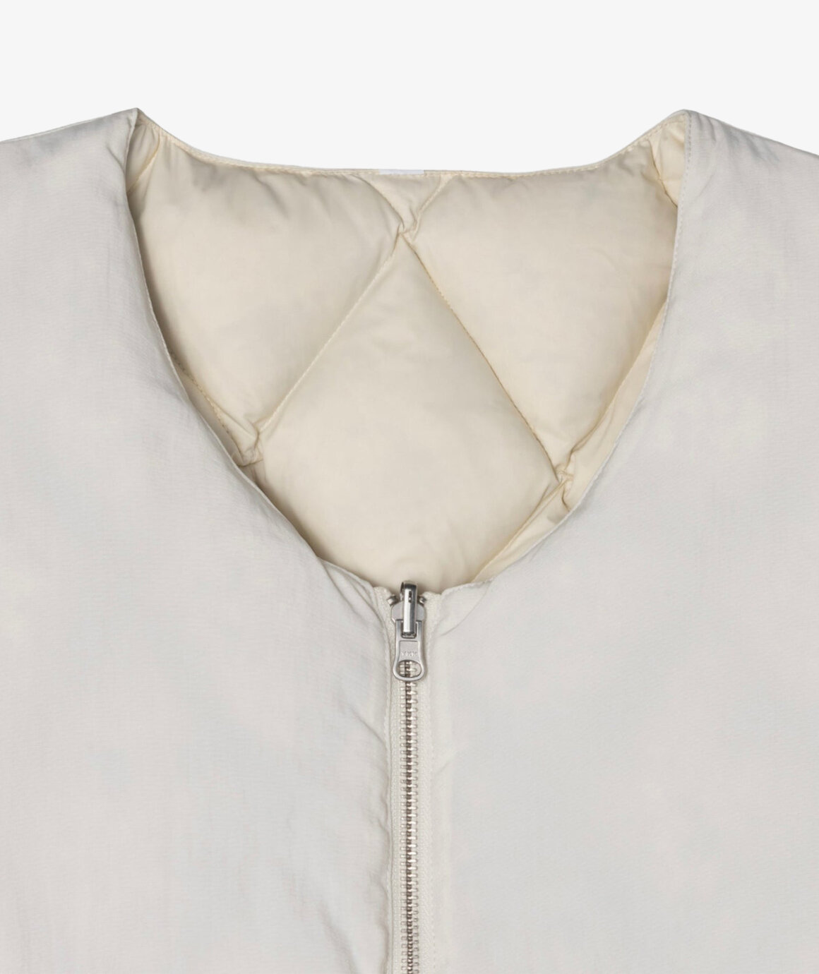 Norse Store Shipping Worldwide St Ssy Reversible Quilted Vest Cream