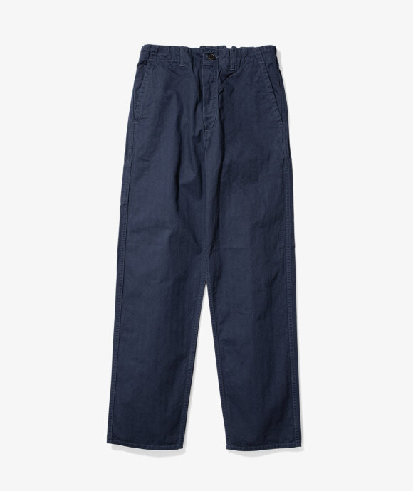 Norse Store | Shipping Worldwide - orSlow French Work Pant - Dark Navy