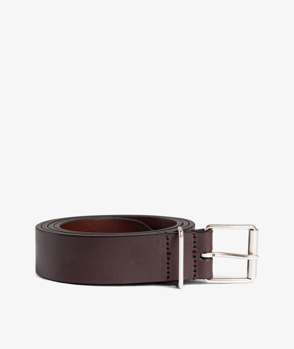 Norse Store  Shipping Worldwide - Anderson's Leather Belt - Dark Brown