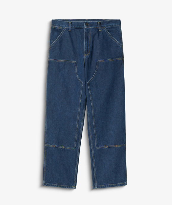 Norse Store | Shipping Worldwide - Carhartt Double Knee Pant - Blue ...