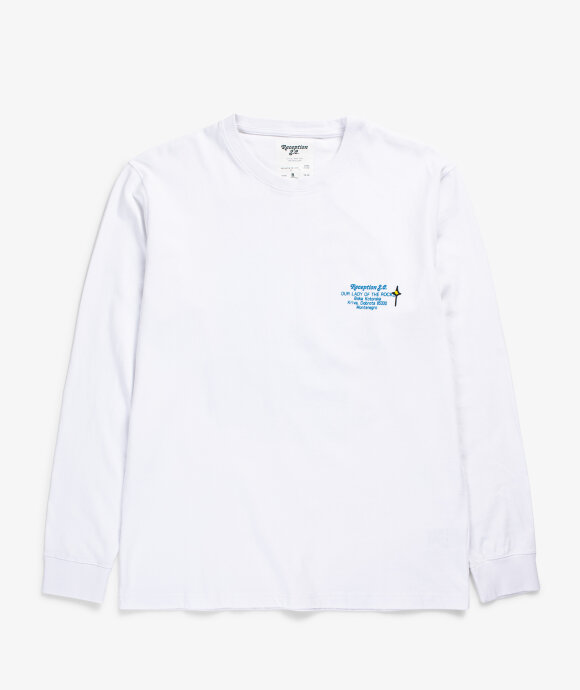 Norse Store | Shipping Worldwide - Reception LS Kotor Tee - White