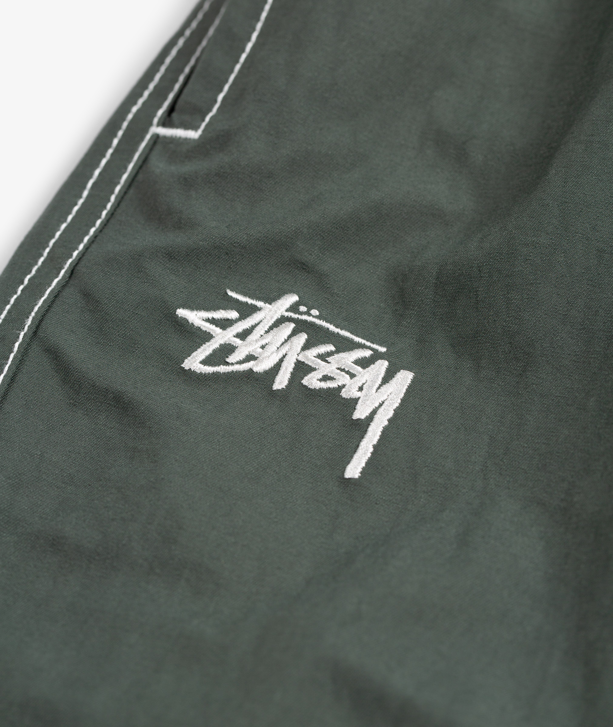 Norse Store | Shipping Worldwide - Stüssy Nylon Folsom Beach pant - Spruce