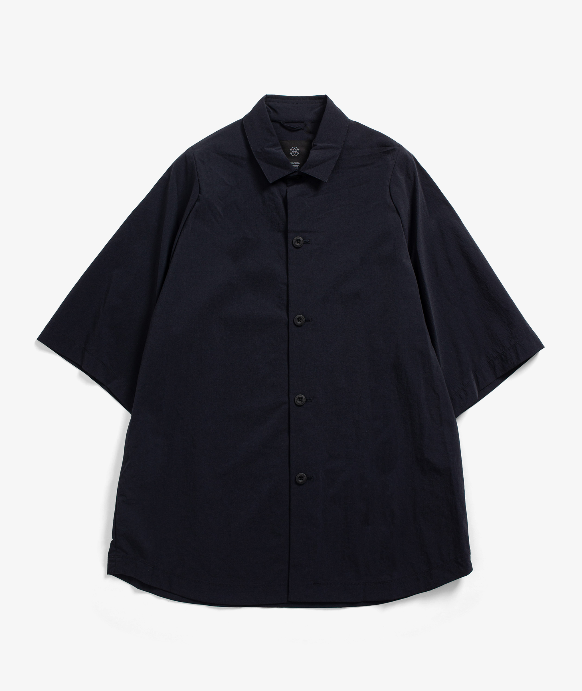 Norse Store | Shipping Worldwide - Shirting Doctoroid S/S Wide Shirt - Navy