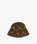 Shipping Worldwide - Stüssy Giza Knit Bucket Hat - Olive - Norse Store