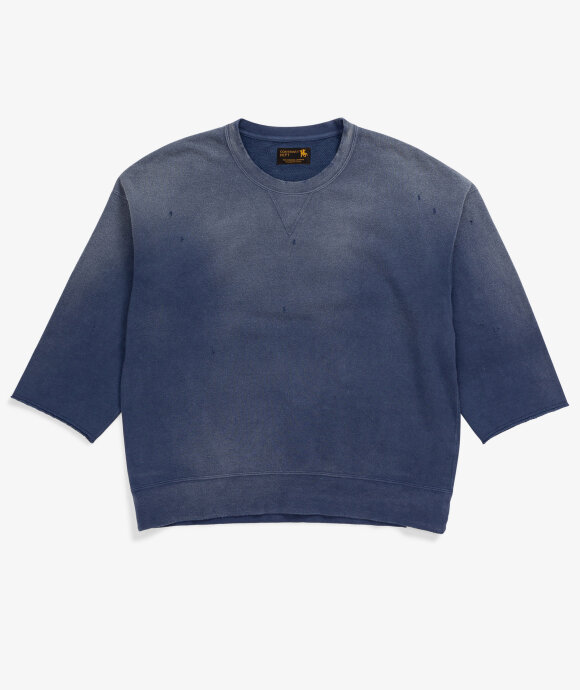 Norse Store | Shipping Worldwide - visvim JUMBO SB SWEAT 3/4 - NAVY