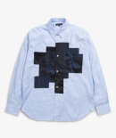 Comme Des Garcons Homme Patchwork Stripe Shirt