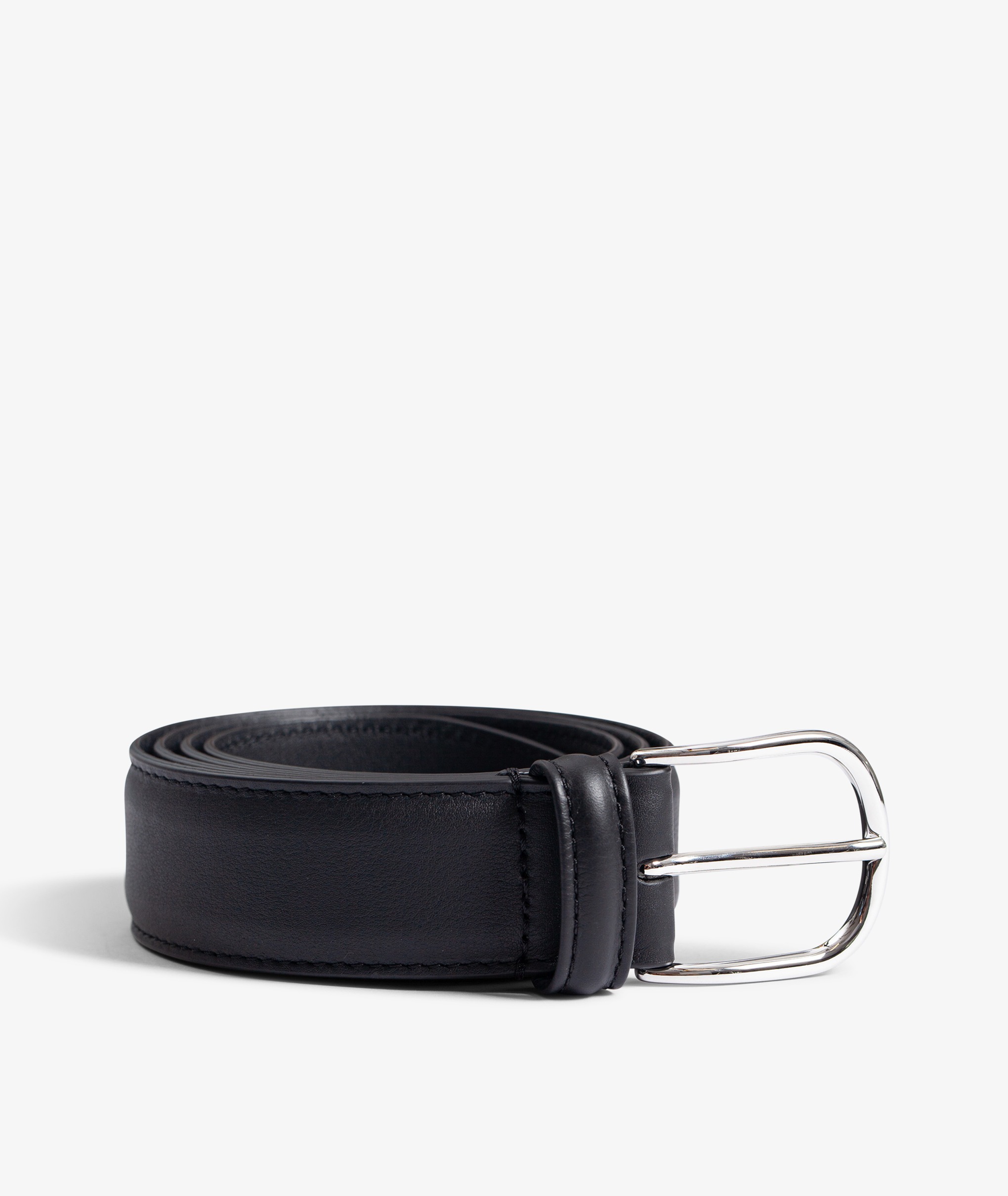 Norse Store  Shipping Worldwide - Anderson's Classic Leather Belt - Black