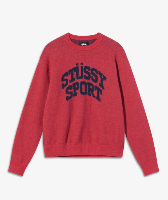 Norse Store | Shipping Worldwide - Stüssy Stussy Sport Sweater - Red