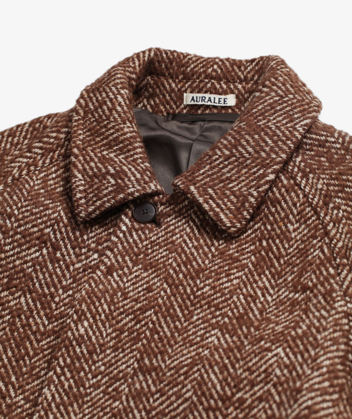 Norse Store | Shipping Worldwide - Auralee WOOL ALPACA HERRINGBONE ...