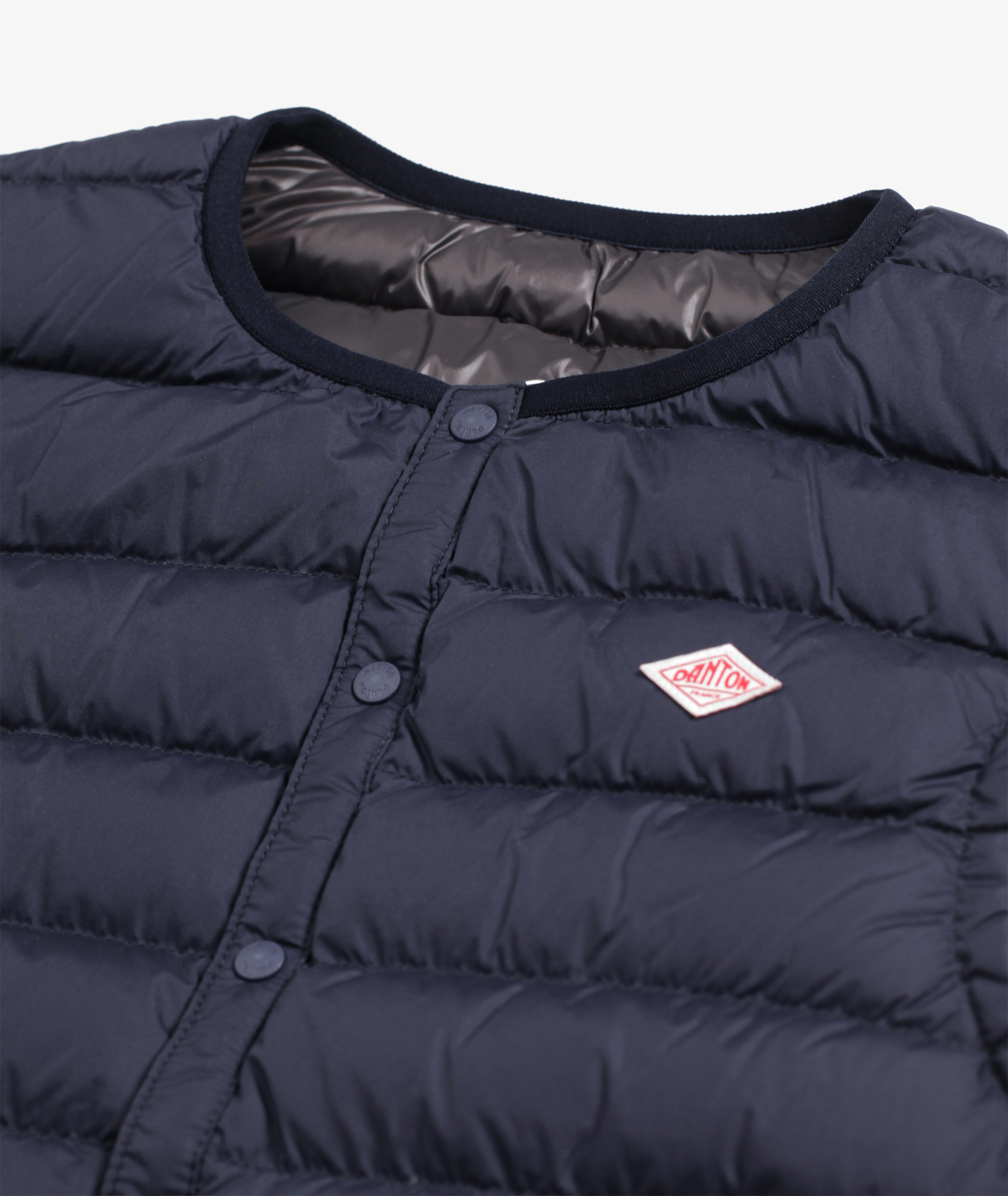 Norse Store | Shipping Worldwide - Danton Down Crewneck Vest - Navy