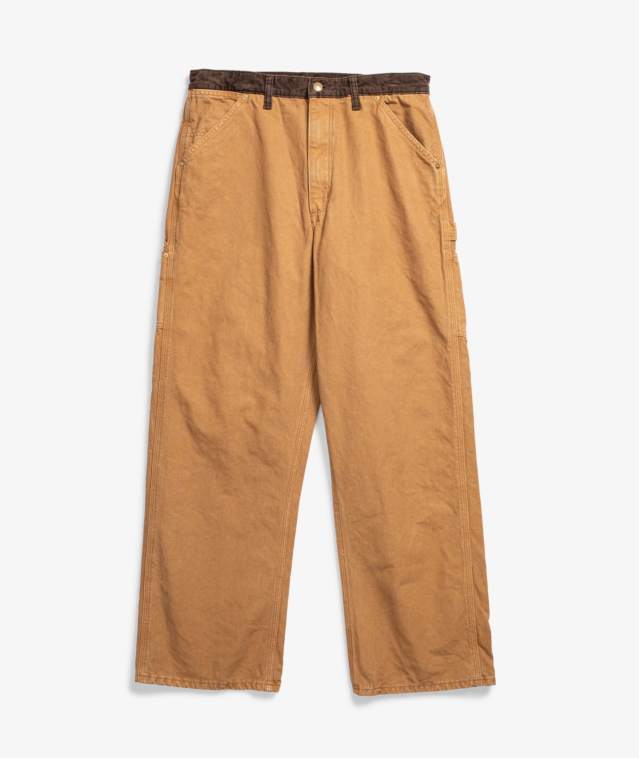 Norse Store | Shipping Worldwide - orSlow Two Tone Oxford Painter Pants ...