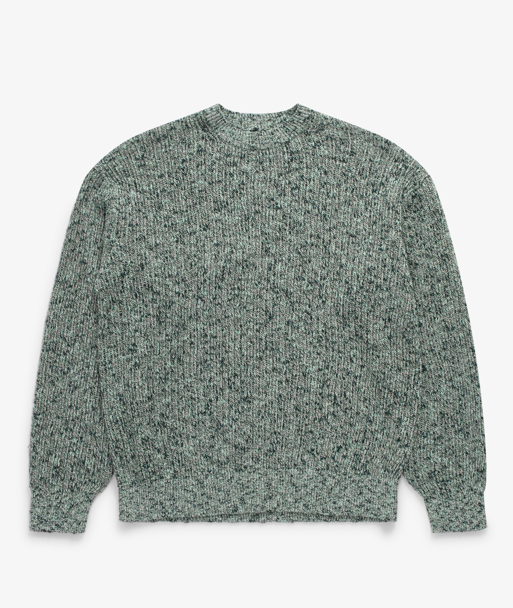 Norse Store | Shipping Worldwide - Auralee Mix Yarn Rib Knit Pullover ...