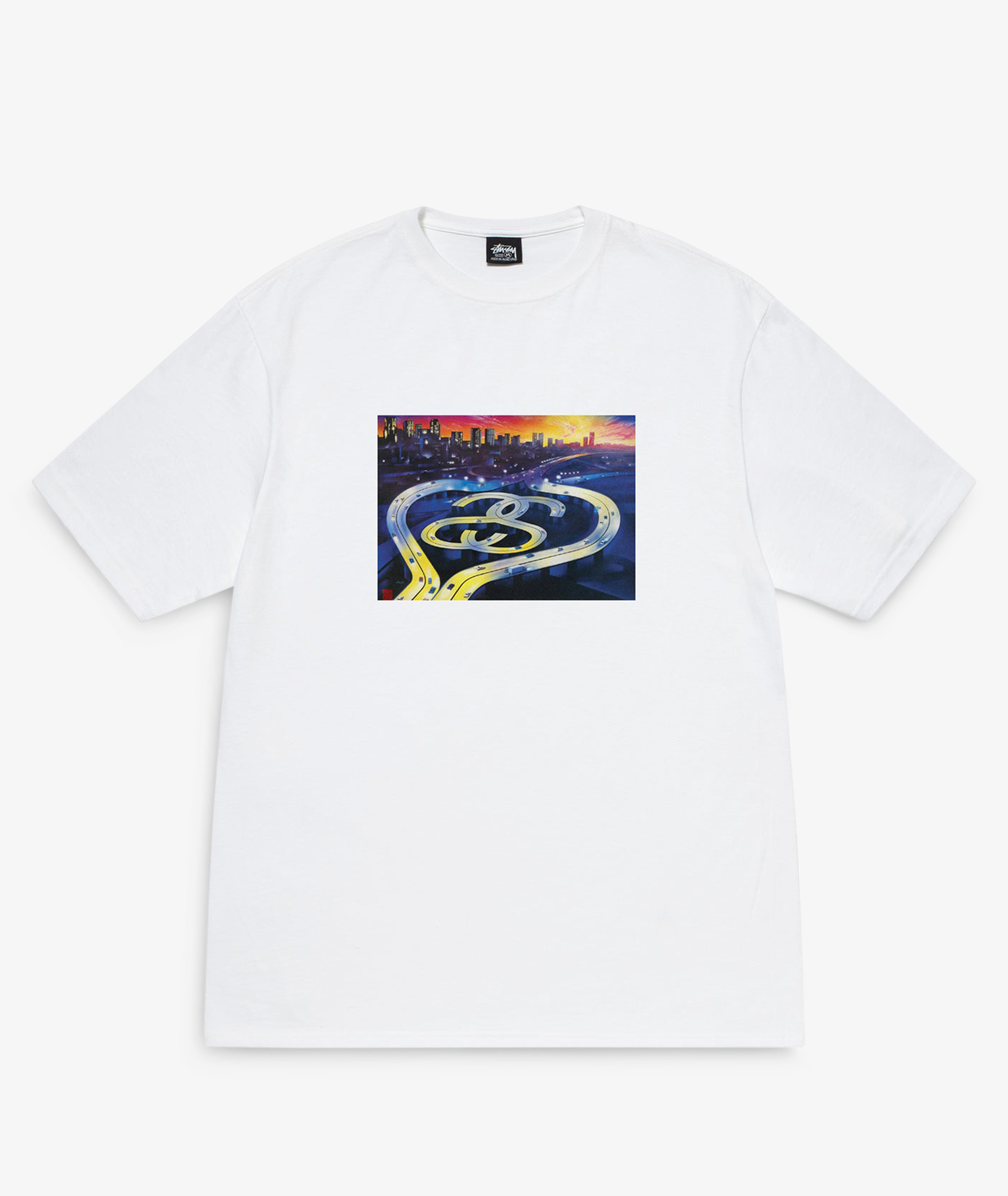 Norse Store | Shipping Worldwide - Stüssy SS Highway Tee - White