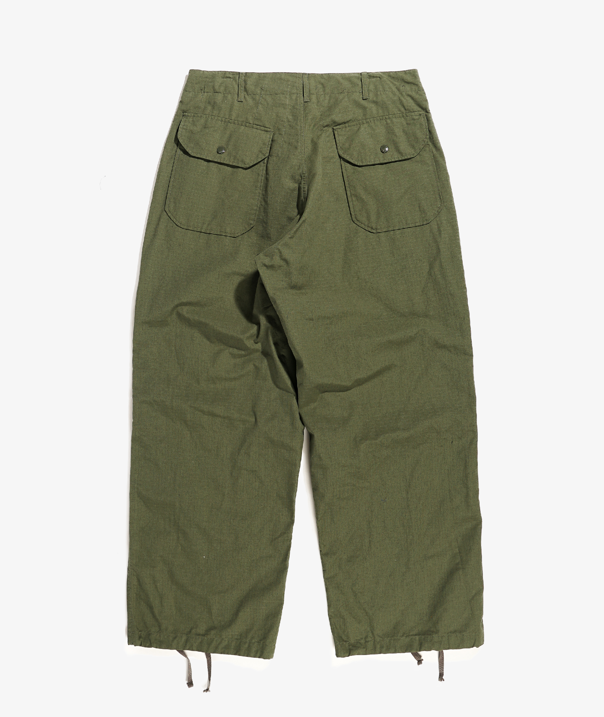 Engineered Garments Climbing Pant Olive Heavy Cotton Ripstop