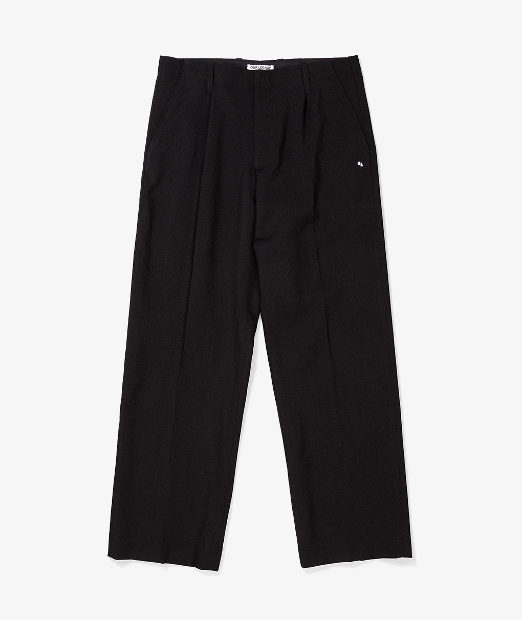 Norse Store | Shipping Worldwide - Our Legacy BORROWED CHINO - Black