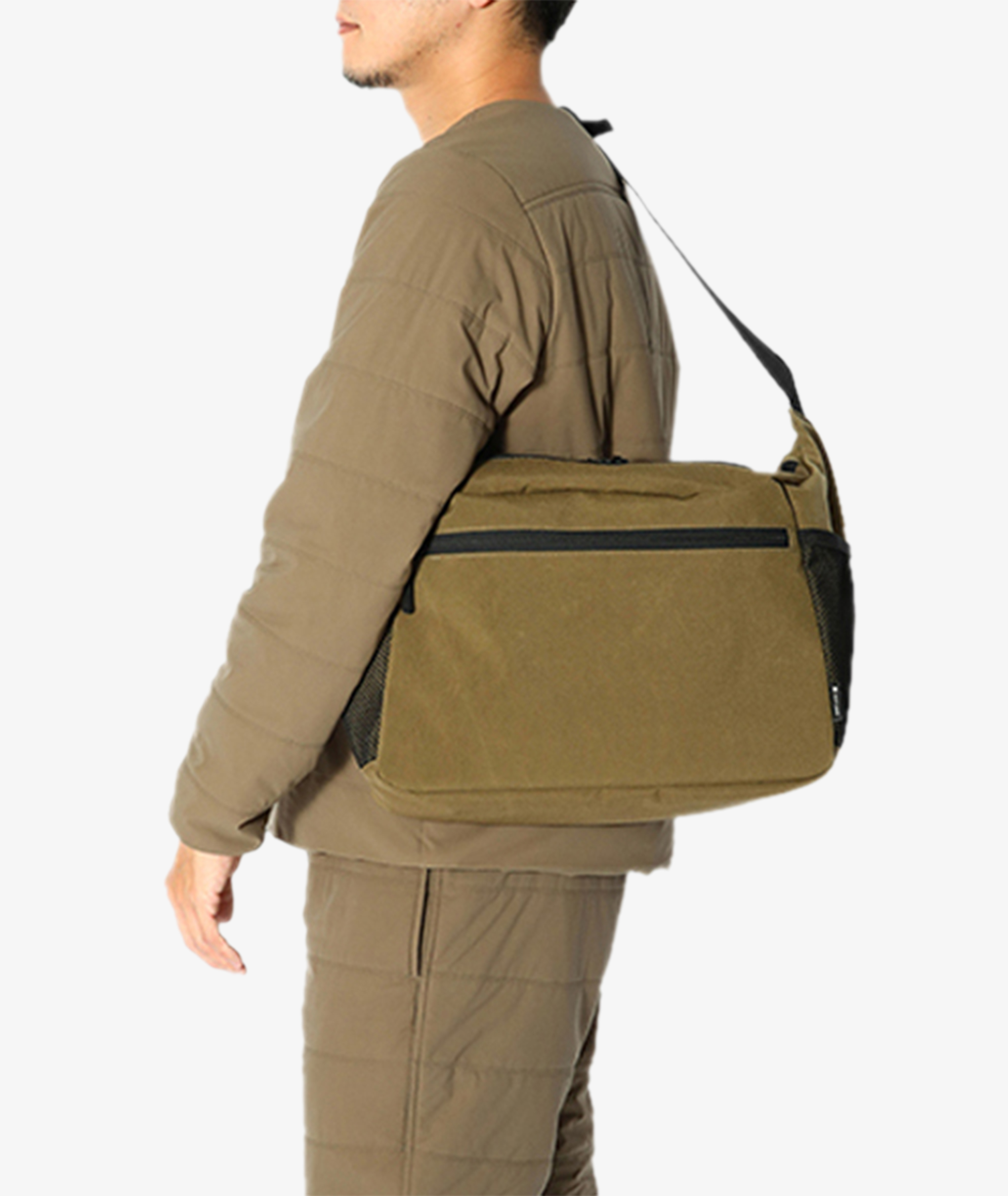 Snow Peak Shoulder Bag Brown