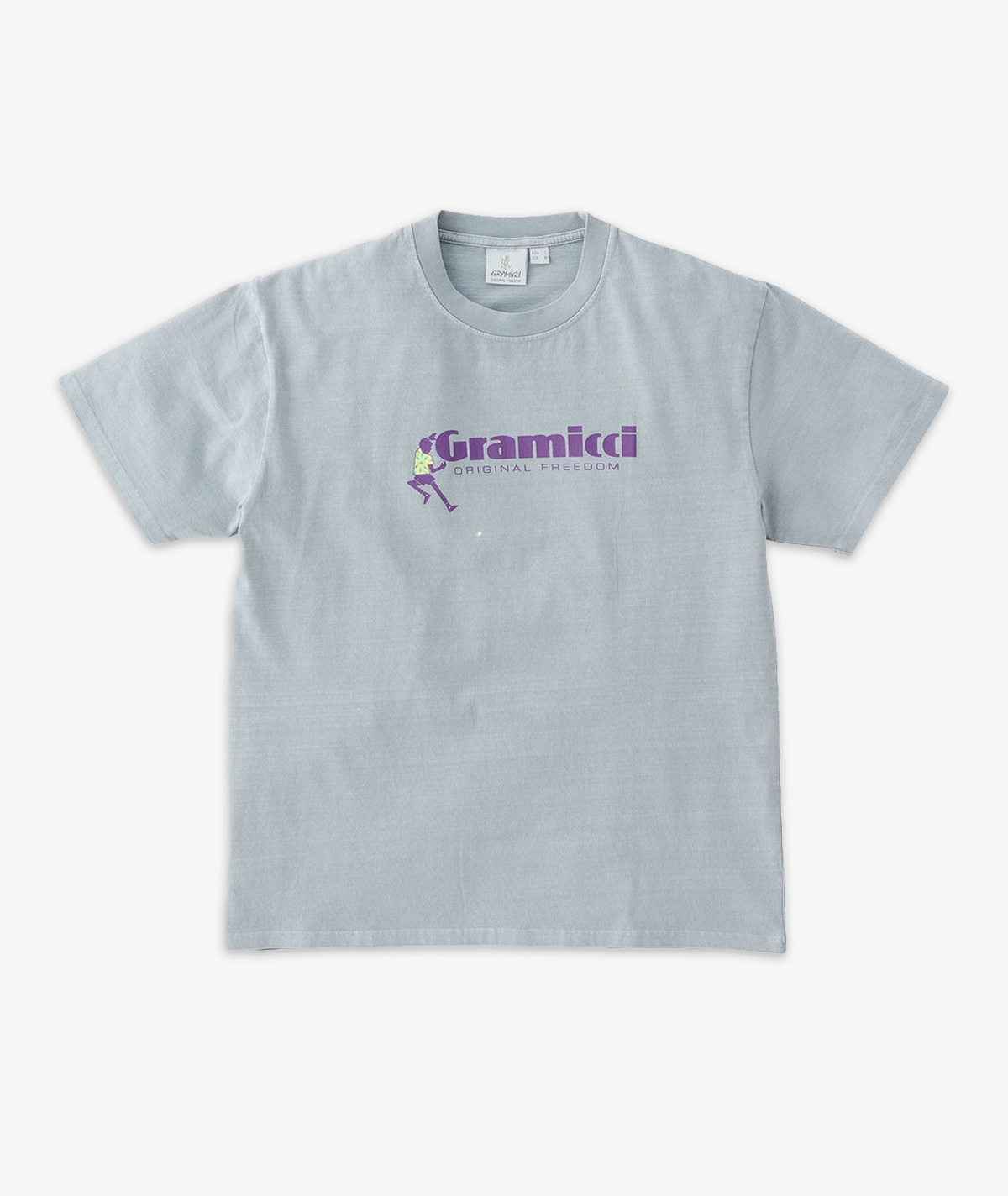 Norse Store | Shipping Worldwide - Gramicci Dancing Man Tee - Smoky Slate