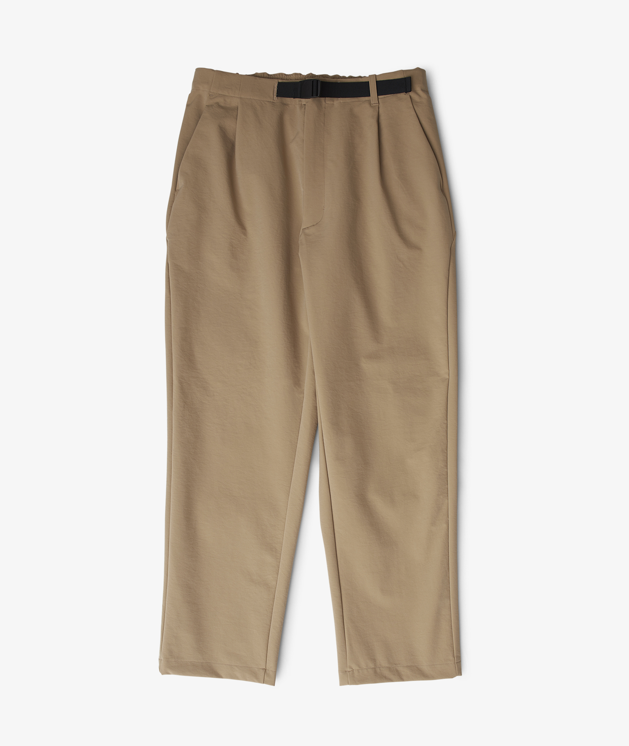 Goldwin One Tuck Tapered Stretch Pants - Clay Beige – The 5th Store