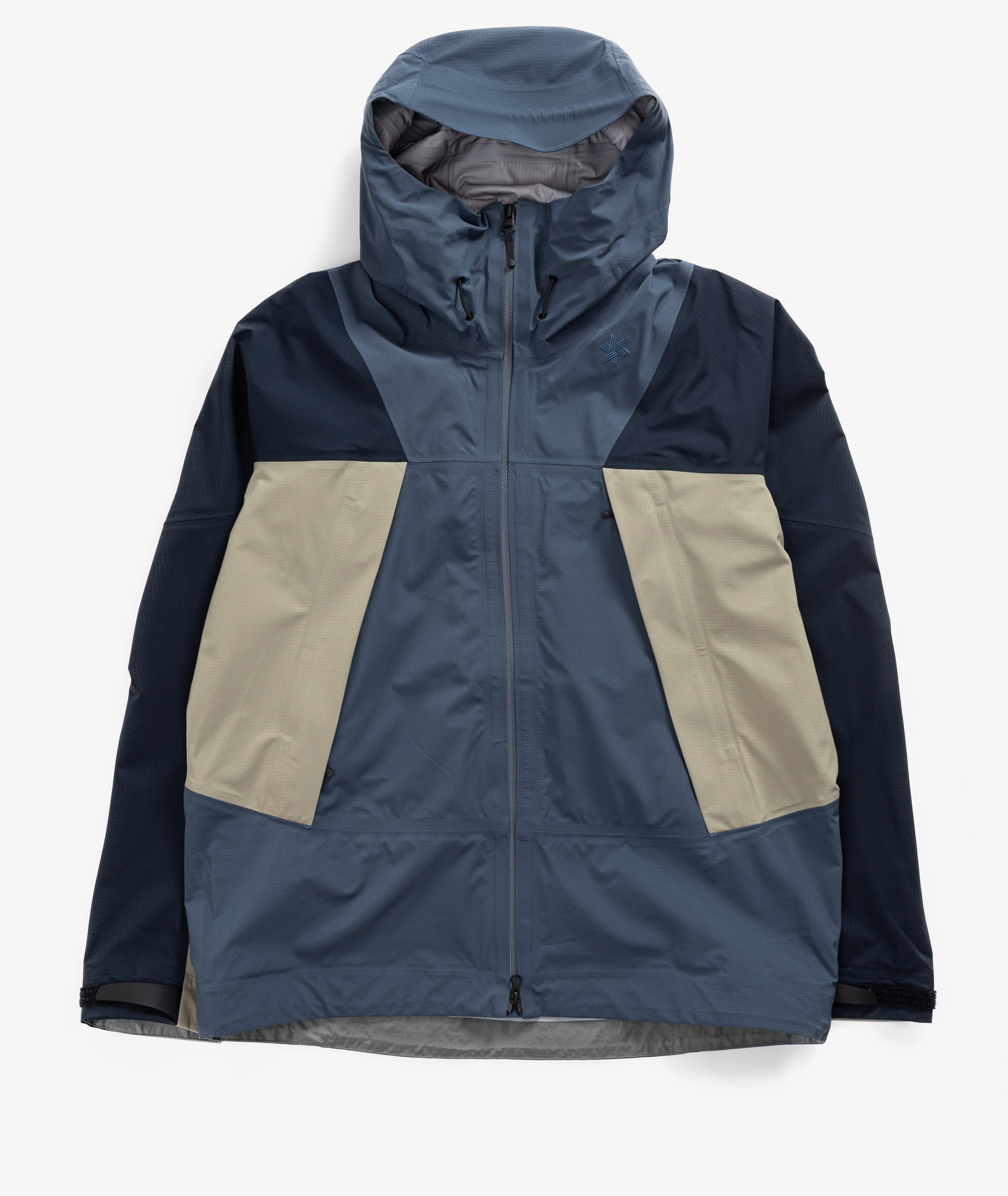 Norse Store  Shipping Worldwide - Goldwin Pertex Shield Air All Weather  Jacket - Foggy Gray / Ink