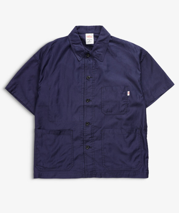 Norse Store | Shipping Worldwide - Danton S/S Shirt Coverall - Dark Blue