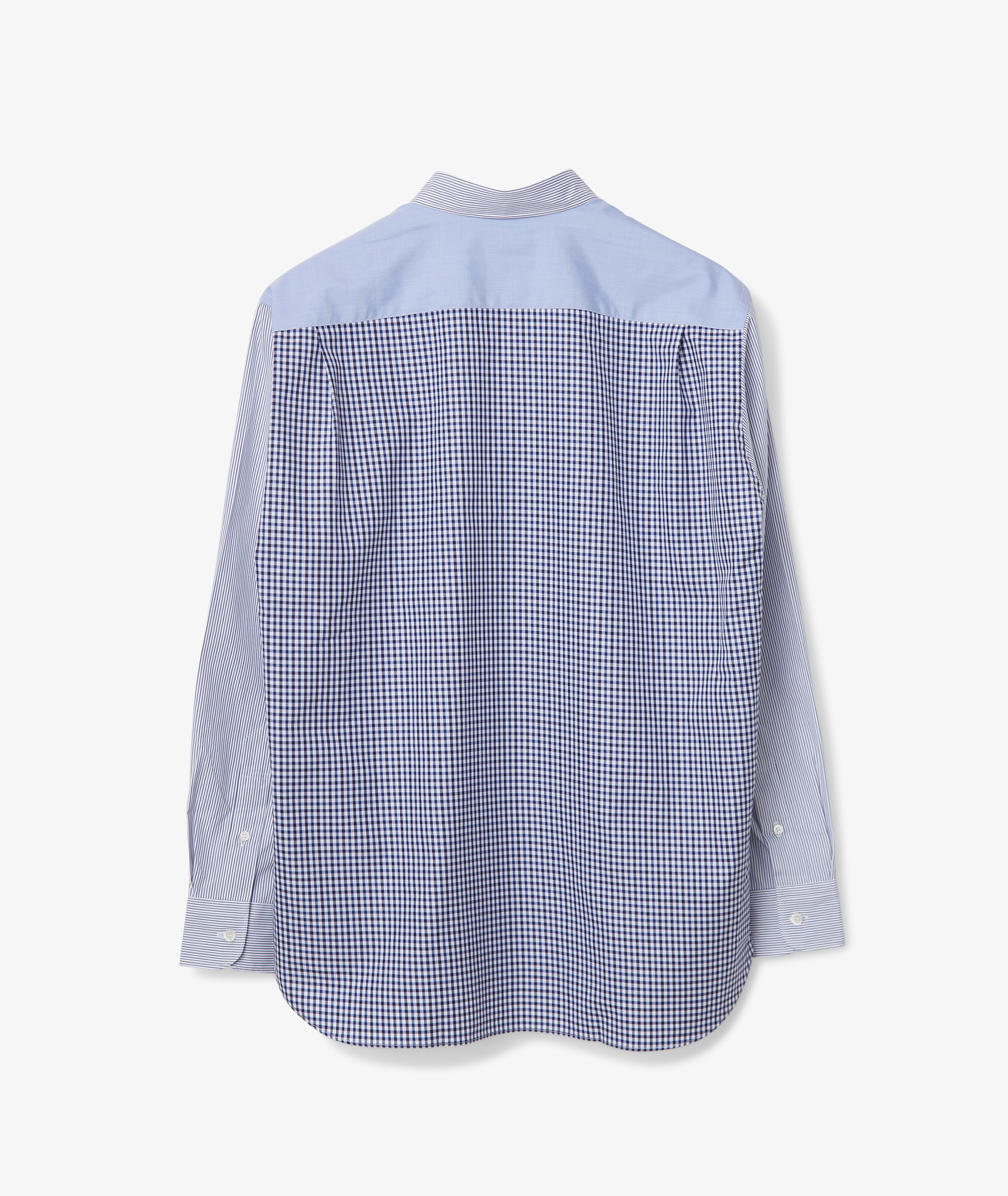 COMME des GARCONS SHIRT◇Cotton Patchwork Button Up Shirt/M