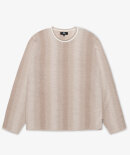 Norse Store  Shipping Worldwide - Stüssy Shadow Stripe Sweater - Olive