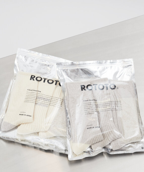 RoToTo - RECYCLED COTTON/WOOL SOCKS