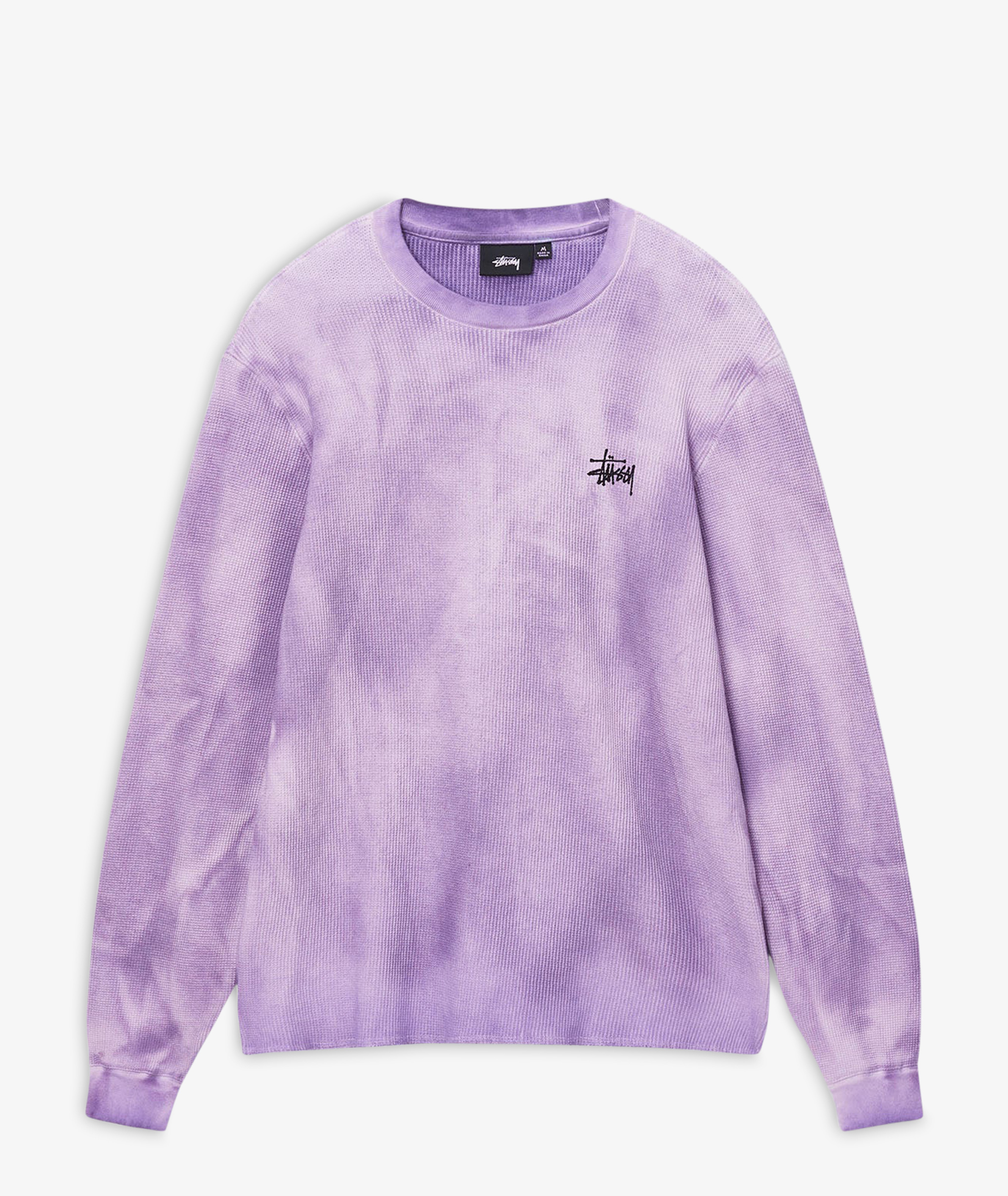 Norse Store | Shipping Worldwide - Stüssy Basic Stock LS Thermal - Lavender