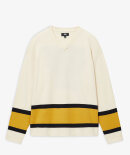 Norse Store  Shipping Worldwide - Stüssy Shadow Stripe Sweater - Natural