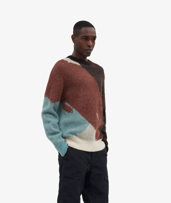 Norse Projects - Arild Alpaca Mohair Jacquard Sweater