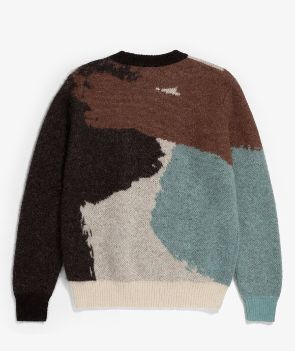 Norse Projects - Arild Alpaca Mohair Jacquard Sweater