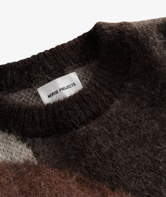 Norse Projects - Arild Alpaca Mohair Jacquard Sweater