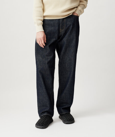 Auralee - Hard Twist Denim Wide Pants