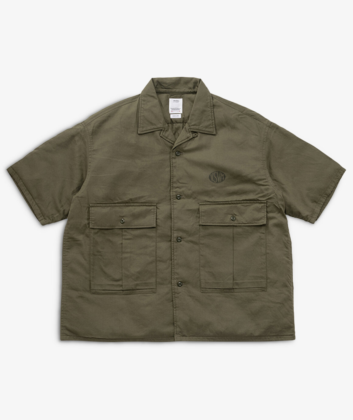 Norse Store | Shipping Worldwide - Visvim CORNET DOWN SHIRT S/S - Olive