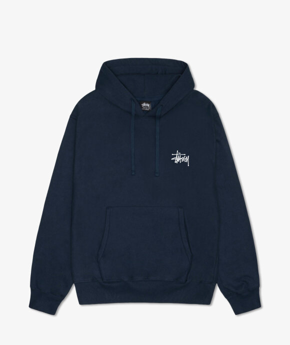 Norse Store | Shipping Worldwide - Stüssy Basic Stussy Hood - Navy