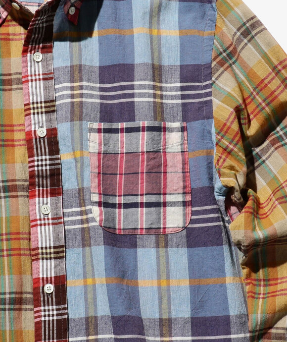 Beams Plus - B.D. Panel Madras Shirt