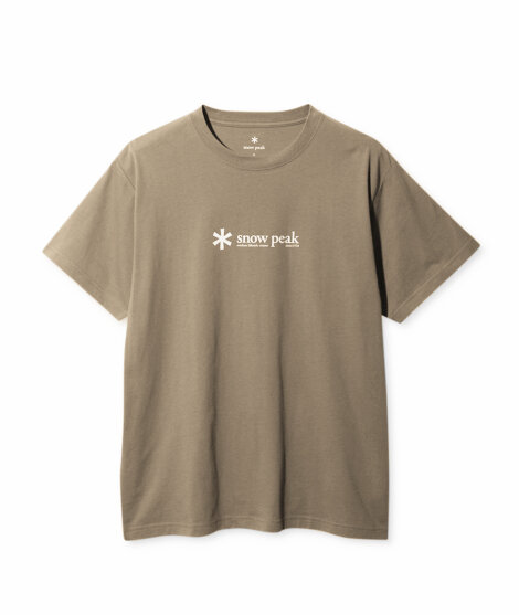 Snow Peak - Soft Cotton Logo Short Sleeve T Shirt