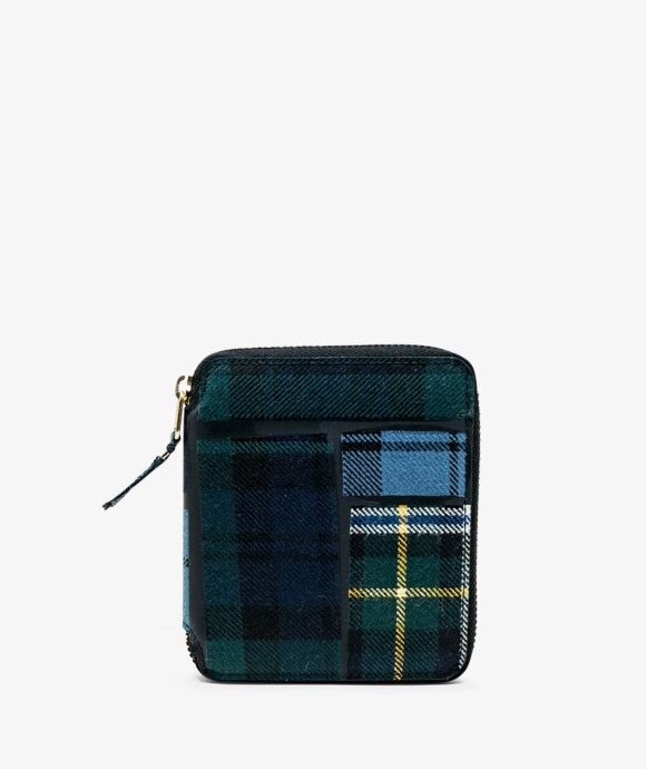 COMME des GARCONS WALLET - Tartan Patchwork Wallet