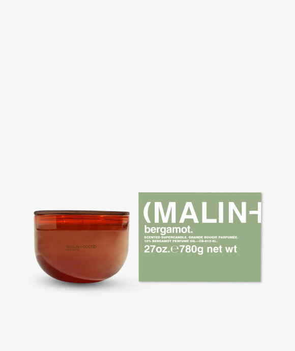 Malin+Goetz - Bergamot Supercandle 27 OZ / 780 G