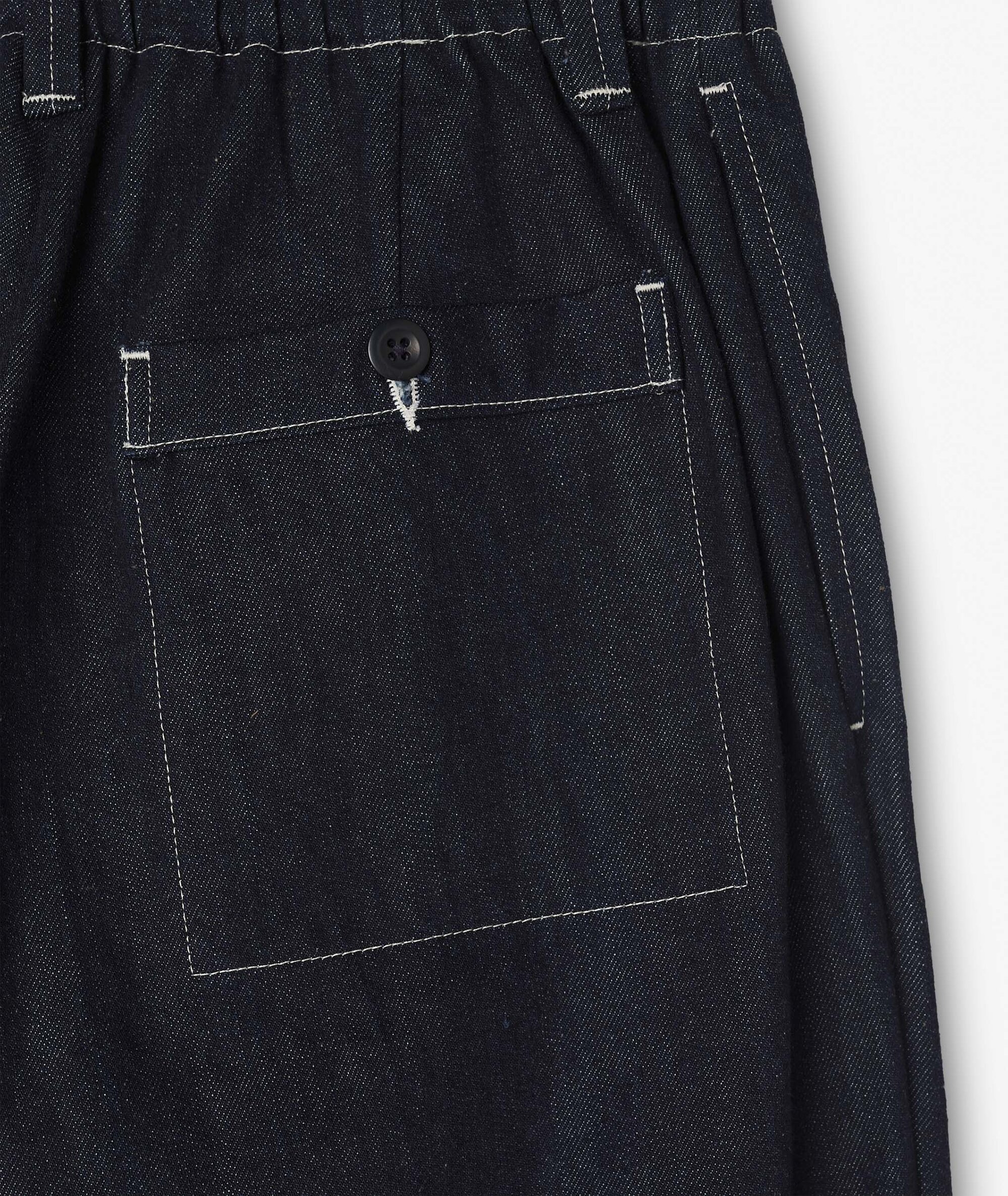 Norse Store | Shipping Worldwide - Evan Kinori Elastic Pant - Indigo