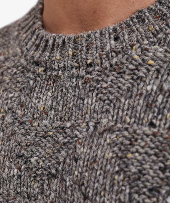 Norse Projects - Jonas Donegal Diamond Sweater