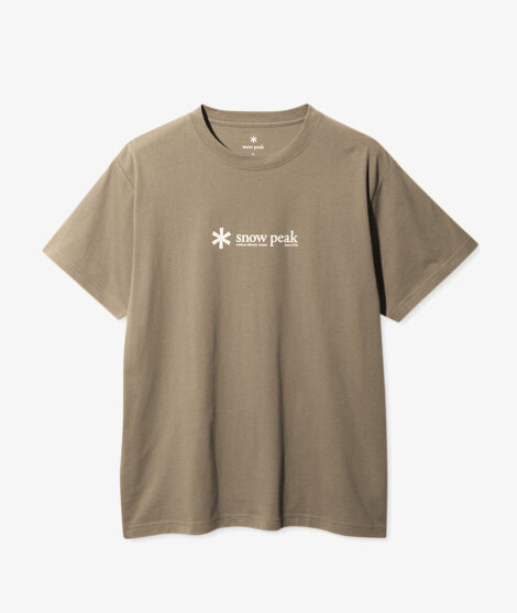 Snow Peak - Soft Cotton Logo Short Sleeve T Shirt