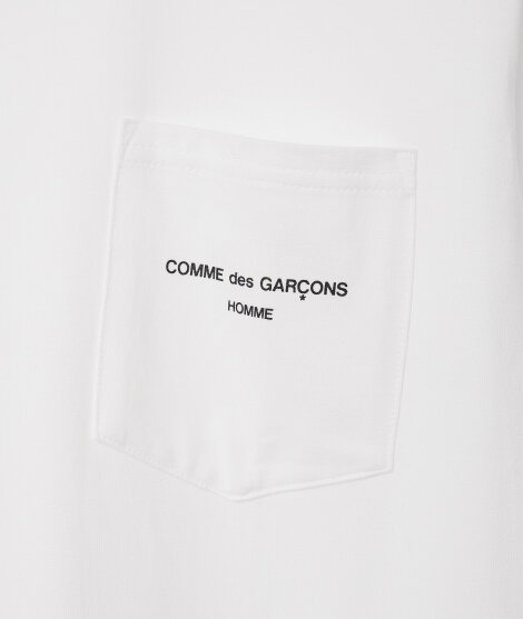 Comme Des Garcons Homme - LS Pocket Logo Tee