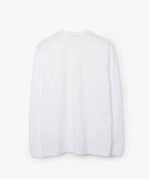 Comme Des Garcons Homme - LS Pocket Logo Tee