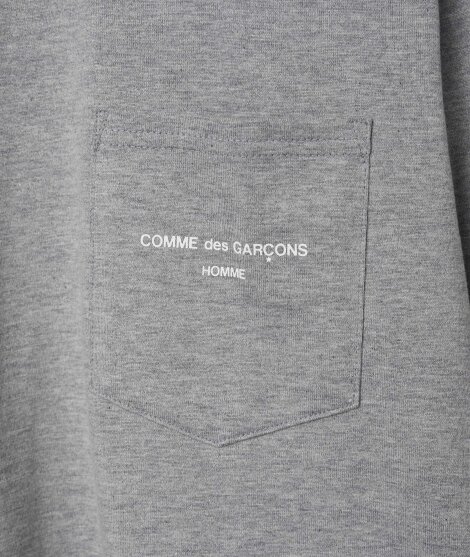 Comme Des Garcons Homme - LS Pocket Logo Tee