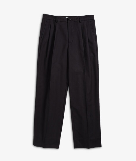 Norse Projects - Benn Relaxed Cotton Wool Twill Pleated Trouser