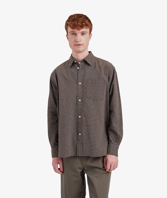 Norse Projects - Mo Check Oversized Shirt