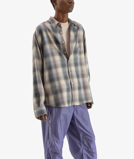 Auralee - Super Light Wool Check Shirt