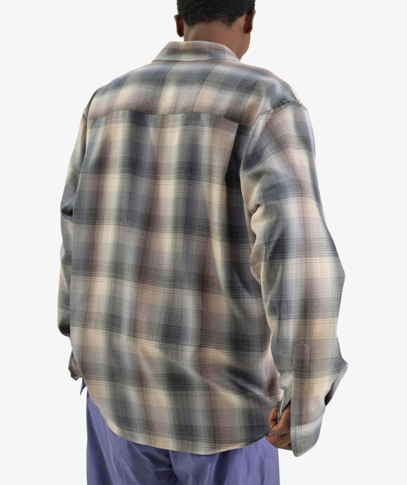 Auralee - Super Light Wool Check Shirt