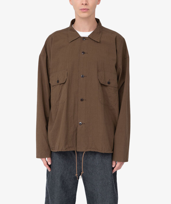 nanamica - Cotton Wool Deck Shirt